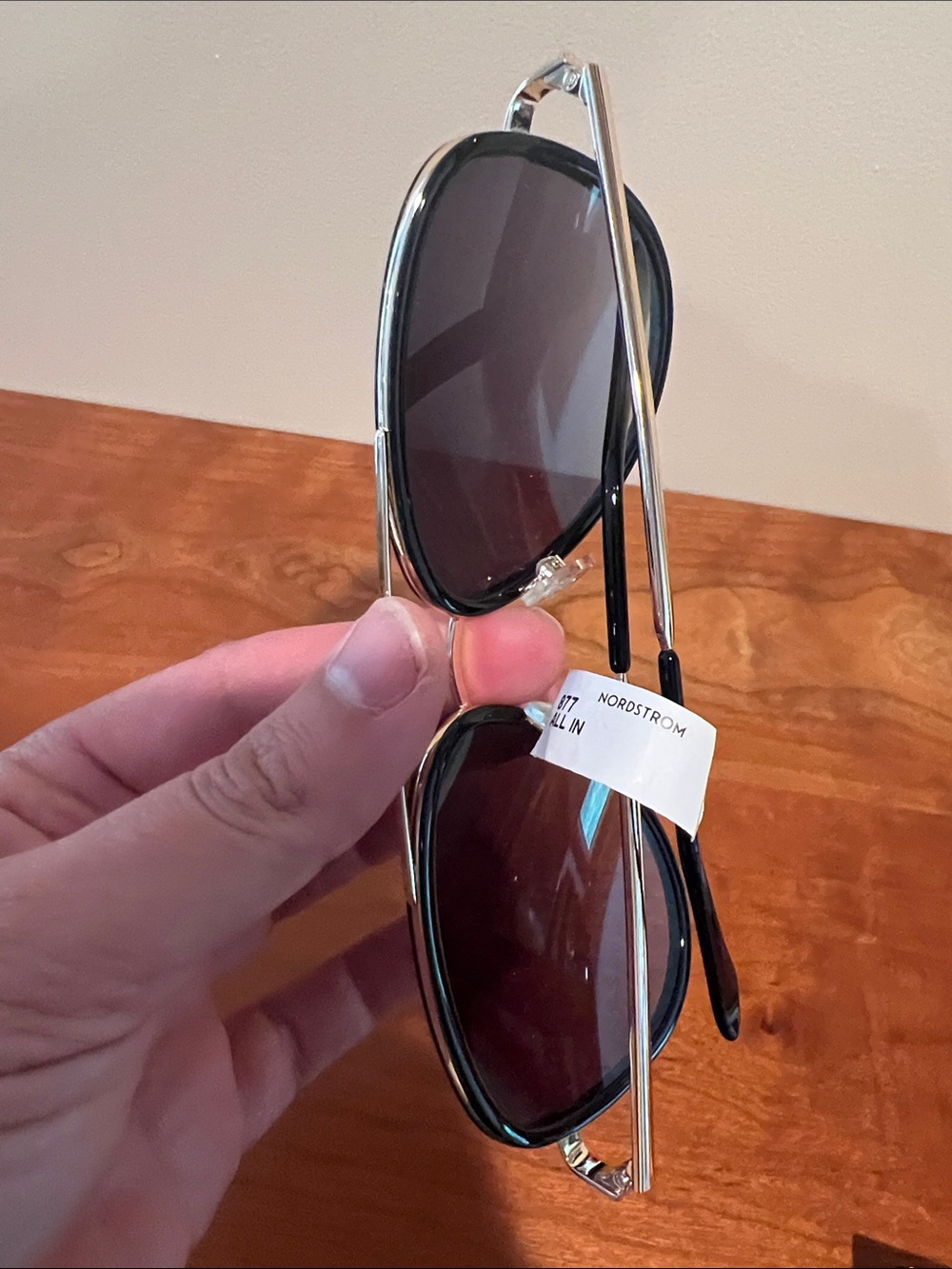 Quay Australia Black and Gold Aviator “All In” Sunglasses - Picture 6 of 10